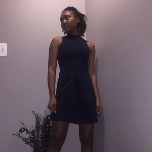 A classy navy mini dress